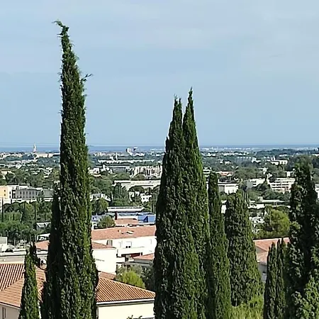 Apartment Manhattan Climatise Balcon Ensoleille Parking Proche Montpellier *